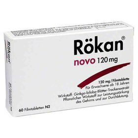 Rökan novo 120mg (60 stk) – PZN 7736508 из Германии