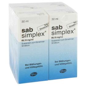 Sab simplex Suspension zum Einnehmen (4X30 ml) – PZN 8100242 из Германии