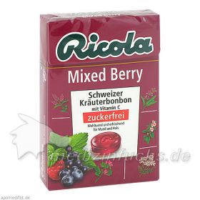 Ricola oZ Box Mixed Berry, 50 G – PZN 10063007 из Германии