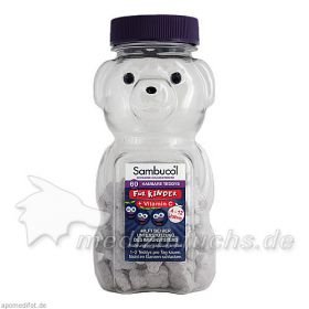 SAMBUCOL kaubare Teddys für Kinder, 60 ST – PZN 10071171 из Германии