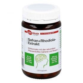 Safran+rhodiola-extrakt Doktor wolz Kapseln (120 stk) – PZN 10251944 из Германии