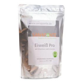 SANAPONTE Eiweiß Pro mit Vitaminen+L-Carnit.Schoko, 1000 G – PZN 10531276 из Германии