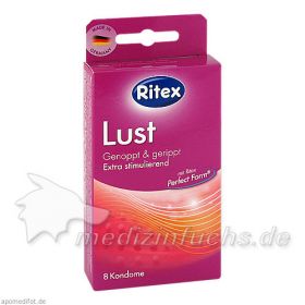 Ritex Lust, 8 ST – PZN 1086529 из Германии