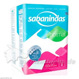 Sabanindas normal 60 x 90 cm Bettschutzeinlage, 6X25 ST – PZN 11132779 из Германии