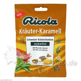 Ricola oZ Kräuter Karamell, 75 G – PZN 13332063 из Германии