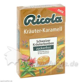 Ricola oZ Box Kräuter Karamell, 50 G – PZN 13332086 из Германии