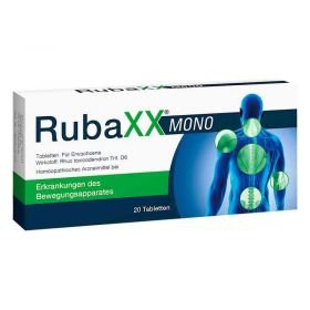 Rubaxx Mono Tabletten (20 stk) – PZN 14162634 из Германии