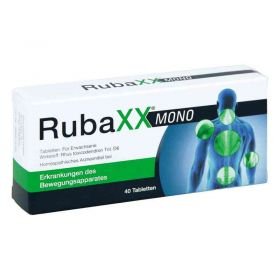 Rubaxx Mono Tabletten (40 stk) – PZN 14162663 из Германии