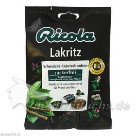 Ricola oZ Lakritz, 75 G – PZN 1565448 из Германии