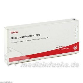 RHUS TOXICODENDRON COMP, 10X1 ML – PZN 1751990 из Германии