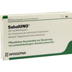 SABALUNO 320 mg Weichkapseln, 20 ST – PZN 1825317 из Германии