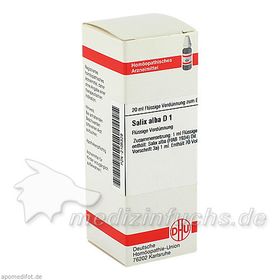 SALIX ALBA D 1, 20 ML – PZN 2105329 из Германии