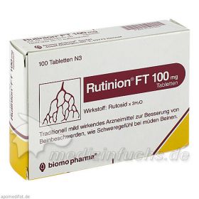 RUTINION FT 100mg, 100 ST – PZN 2147351 из Германии