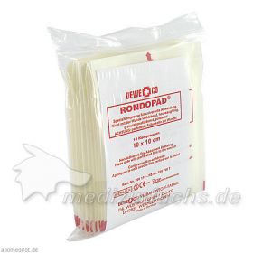 RONDOPAD SPEZ KOMPR 10X10, 10 ST – PZN 2349907 из Германии