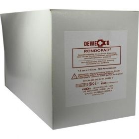 RONDOPAD SPEZ KOMPR7.5X7.5, 100 ST – PZN 2349936 из Германии