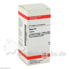 RUTA D 6, 80 ST – PZN 2635547 из Германии