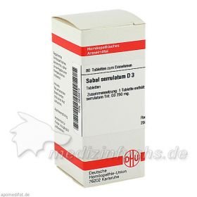 SABAL SERRUL D 3, 80 ST – PZN 2635613 из Германии