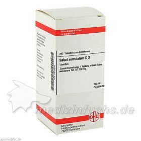 SABAL SERRUL D 3, 200 ST – PZN 2812593 из Германии