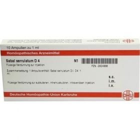 SABAL SERRUL D 4, 10X1 ML – PZN 2824998 из Германии