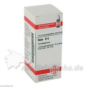 RUTA D 6, 10 G – PZN 2890067 из Германии