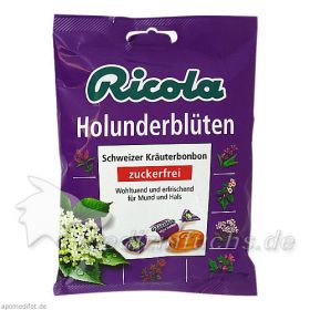 Ricola oZ Holunderblüten, 75 G – PZN 306437 из Германии