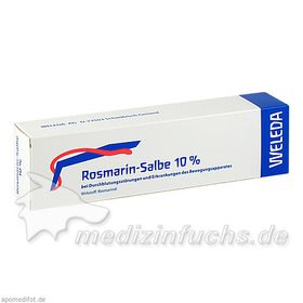 ROSMARIN SALBE 10%, 70 G – PZN 3141480 из Германии