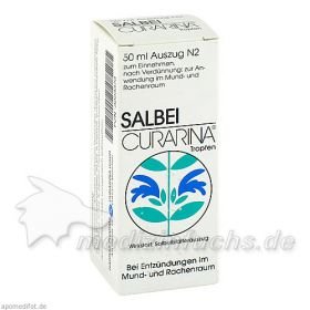SALBEI CURARINA, 50 ML – PZN 3223373 из Германии