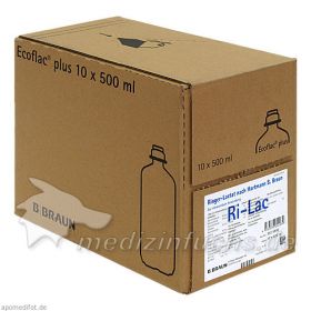Ringer-Lactat nach Hartmann B. Braun Ecoflac Plus, 10X500 ML – PZN 3368367 из Германии