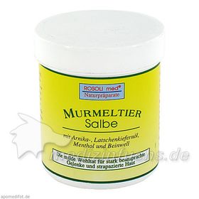 ROSOLIMED MURMELTIERSALBE, 100 G – PZN 3814677 из Германии