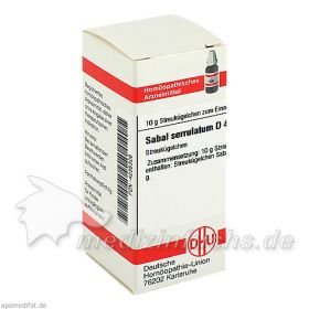 SABAL SERRUL D 4, 10 G – PZN 4235326 из Германии