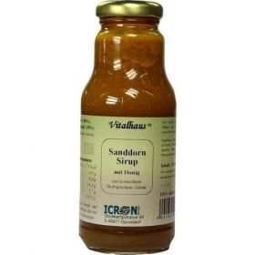 Sanddorn Sirup mit Honig k.b.A. Vitalhaus, 250 ML – PZN 4683823 из Германии