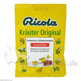 Ricola oZ Kräuter, 75 G – PZN 4775123 из Германии