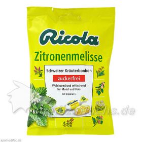 Ricola oZ Zitronenmelisse, 75 G – PZN 4775146 из Германии