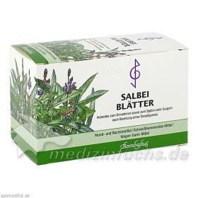 SALBEIBLAETTER, 20X1.5 G – PZN 4856548 из Германии