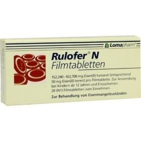 RULOFER N, 20 ST – PZN 4996404 из Германии
