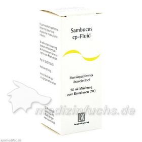SAMBUCUS CP FLUID, 50 ML – PZN 552633 из Германии