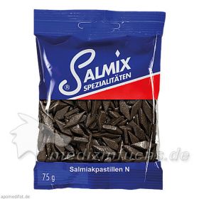 Salmix Salmiakpastillen N, 75 G – PZN 614788 из Германии