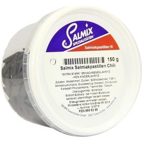 Salmix Salmiakpastillen Chili, 150 G – PZN 6555265 из Германии