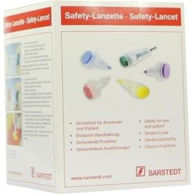 Safety-Lanzette 21G Normal grün Einstechtiefe1.8mm, 200 ST – PZN 6796112 из Германии