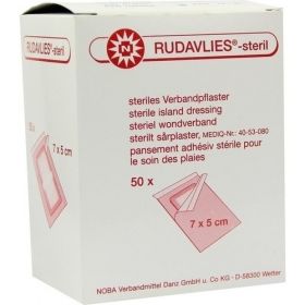RUDAVLIES STERIL 7CMX5CM VERBANDPFLASTER, 50 ST – PZN 7092666 из Германии
