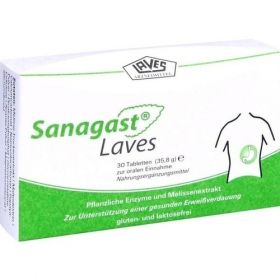 Sanagast Laves, 30 ST – PZN 7146267 из Германии