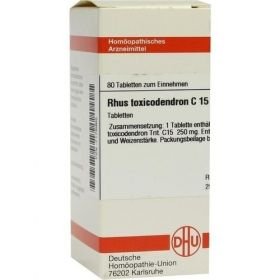 RHUS TOXICODENDRON C15, 80 ST – PZN 7178965 из Германии