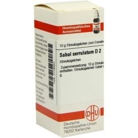 SABAL SERRULATUM D 2, 10 G – PZN 7179350 из Германии