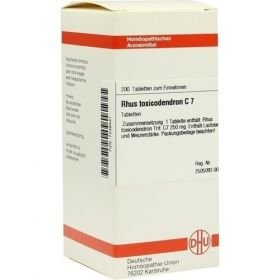 RHUS TOXICODENDRON C 7, 200 ST – PZN 7249441 из Германии