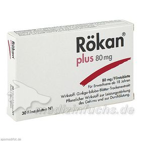Rökan Plus 80mg, 30 ST – PZN 7258730 из Германии
