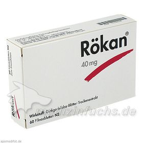 Rökan 40mg, 60 ST – PZN 7446696 из Германии