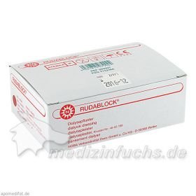 RUDABLOCK-DRUCKPFLASTER, 100 ST – PZN 7742466 из Германии