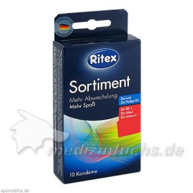 Ritex Sortiment, 10 ST – PZN 8435401 из Германии
