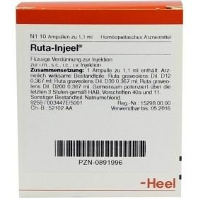 RUTA INJ, 10 ST – PZN 891996 из Германии