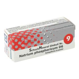 Schuckmineral Globuli 9 Natrium phosphoricum D6 (7.5 g) – PZN 425596 из Германии